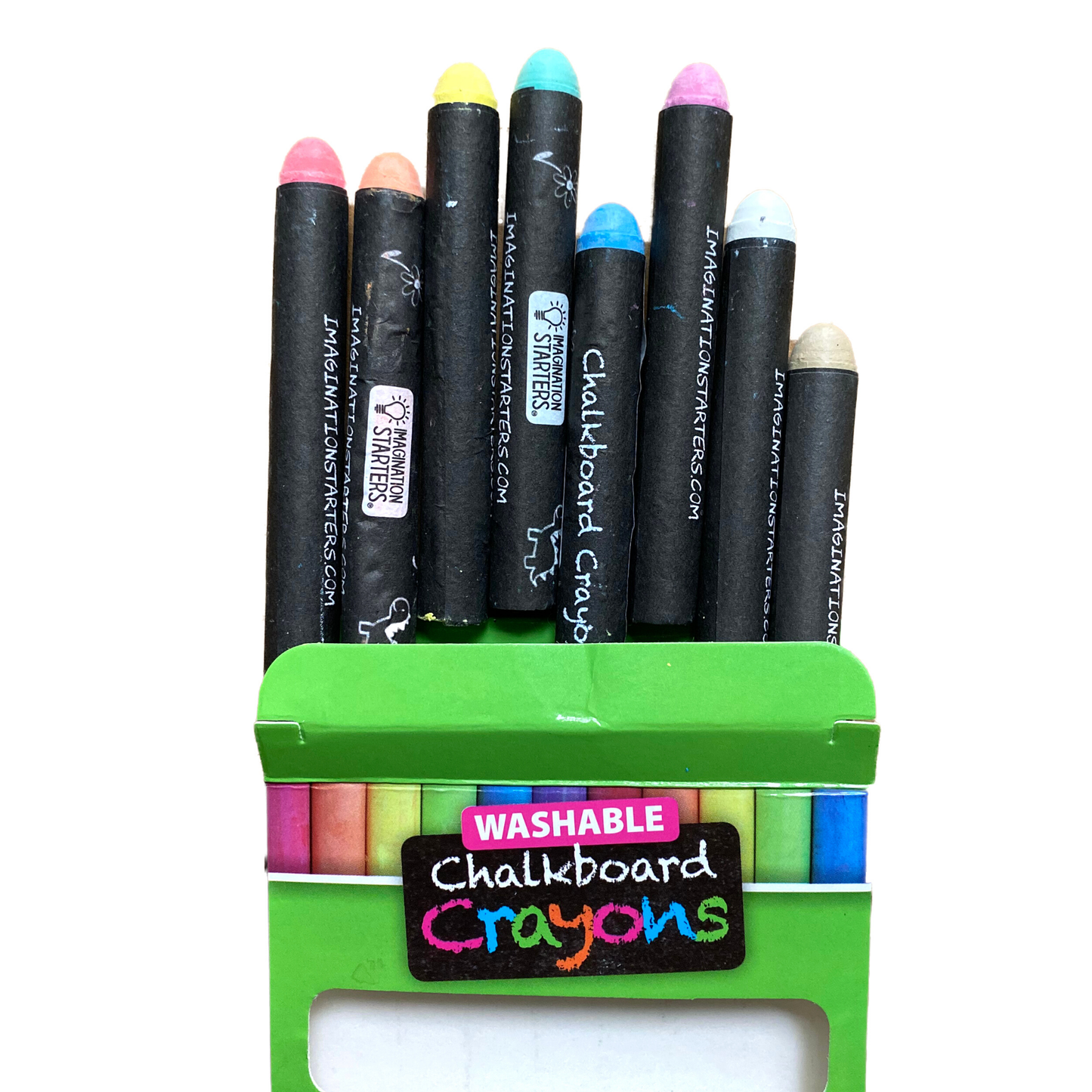 Chalkboard Coloring Crayons - Set of 8